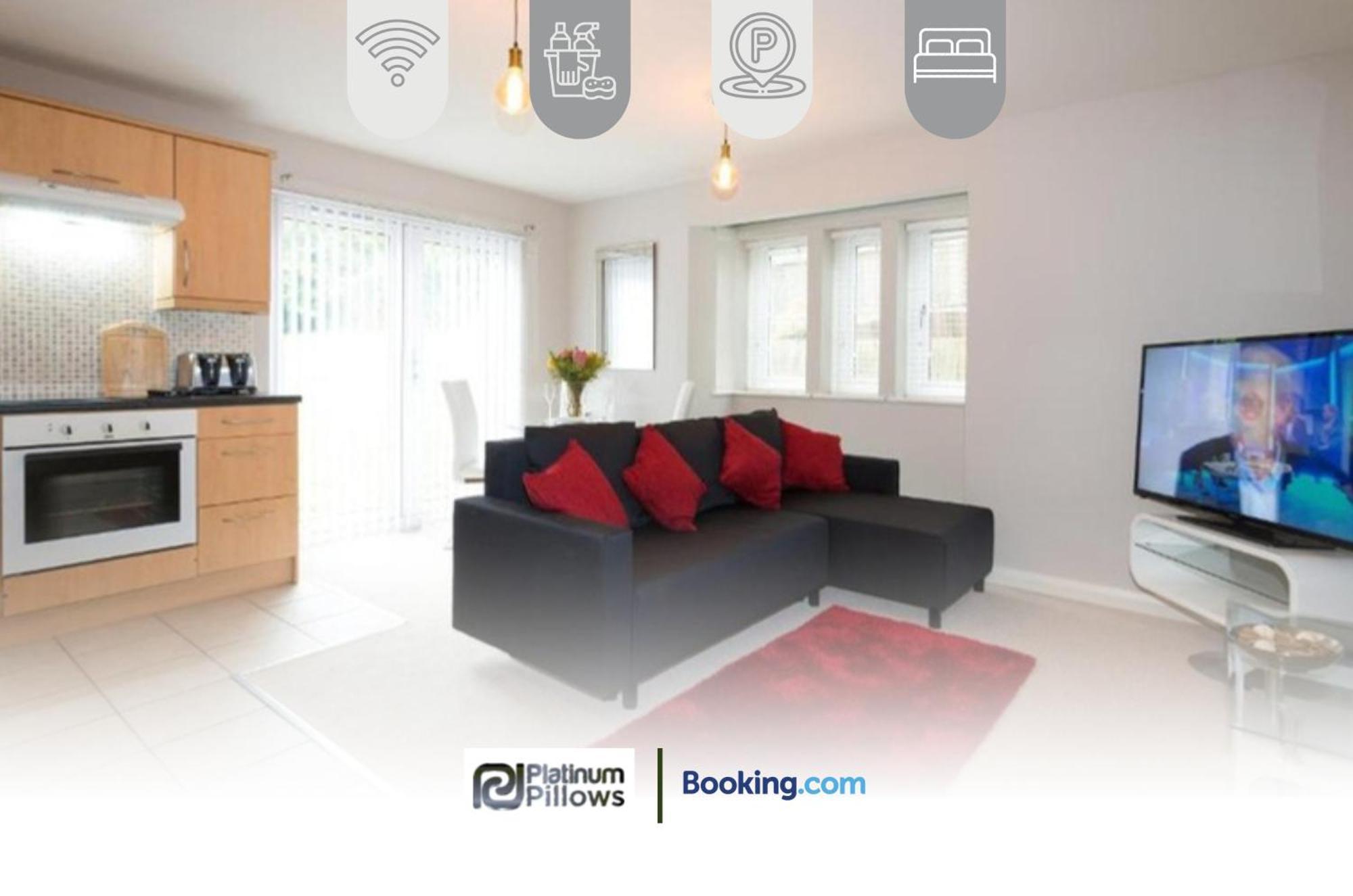 Modern Oxford 2 Bedroom Apartments, Families & Contractor Accommodation, Weekly & Monthly Stays Buitenkant foto